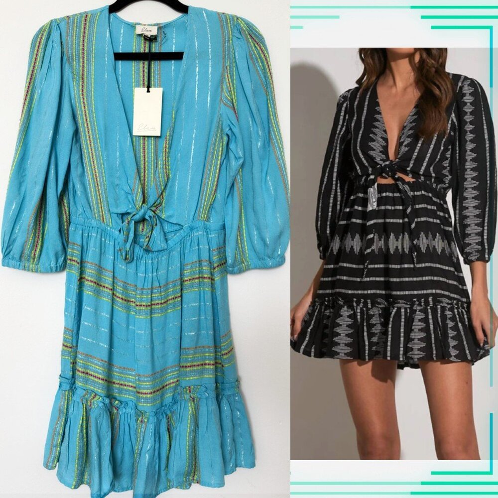 Cute Elan Bohemian Mini Dress S/M